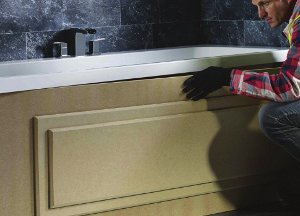 Refreshingly strong bath panels with Caberwood