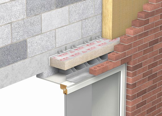 AIM Wall Cavity Barrier (Red Edition) -Masonry Support